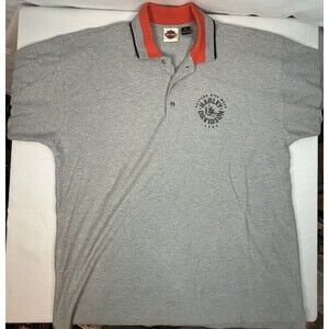 Harley Davidson Willie G Polo Men Size XL Daytona Bike Week 2009 Grey Signed!!